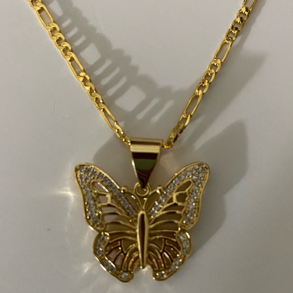 LARGE BUTTERFLY PENDANT